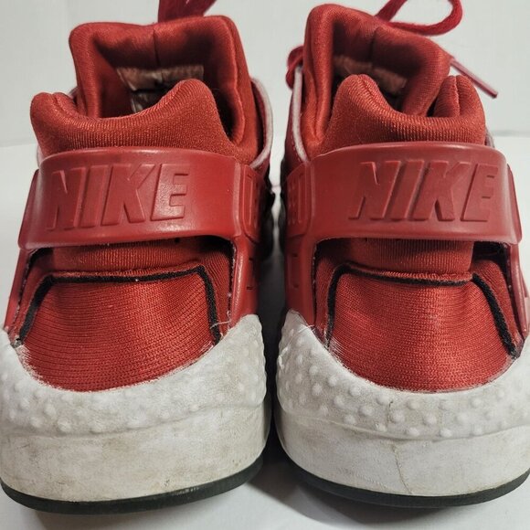Nike Huarache Red‎ Youth Sneakers Size 4.5Y Athletic Shoes 654275-604 - Picture 5 of 6